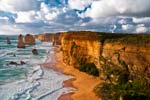 Port Campbell NP: die Zw&ouml;lf Apostel im Abendlicht
