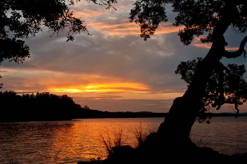 Myall Lakes NP, Sonnenuntergang