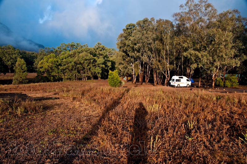 Ein Camp im Warrumbungle NP