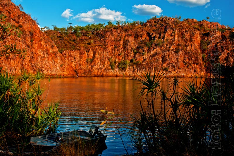 Edith Falls im Nitmiluk National Park, ein malerischer Badesee