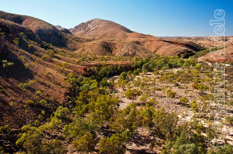 Tal des Ormiston Creeks
   in den Macdonnell Ranges