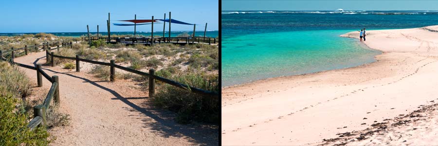 Turqoise Bay, angeblich einer der schönsten Strände Australiens